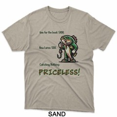 Catching Nothing Priceless Funny Fishing T-Shirt