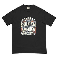 The Golden Age of America 2025 garment-dyed heavyweight t-shirt