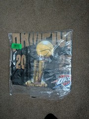 OKC Thunder – Nike 2025 NBA Champs-Adult Locker Rm-Size L WON FOR THE CITY