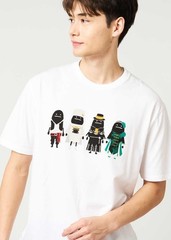 [Graniph]Bravely Default / Octopath Traveler Brave Shadow | White T-Shirt SS-XXL