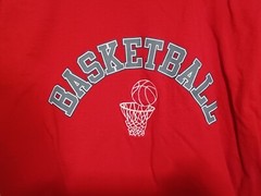 American Outdoors Genuine apparel Red Large T Shirt. Basketball Logo…
