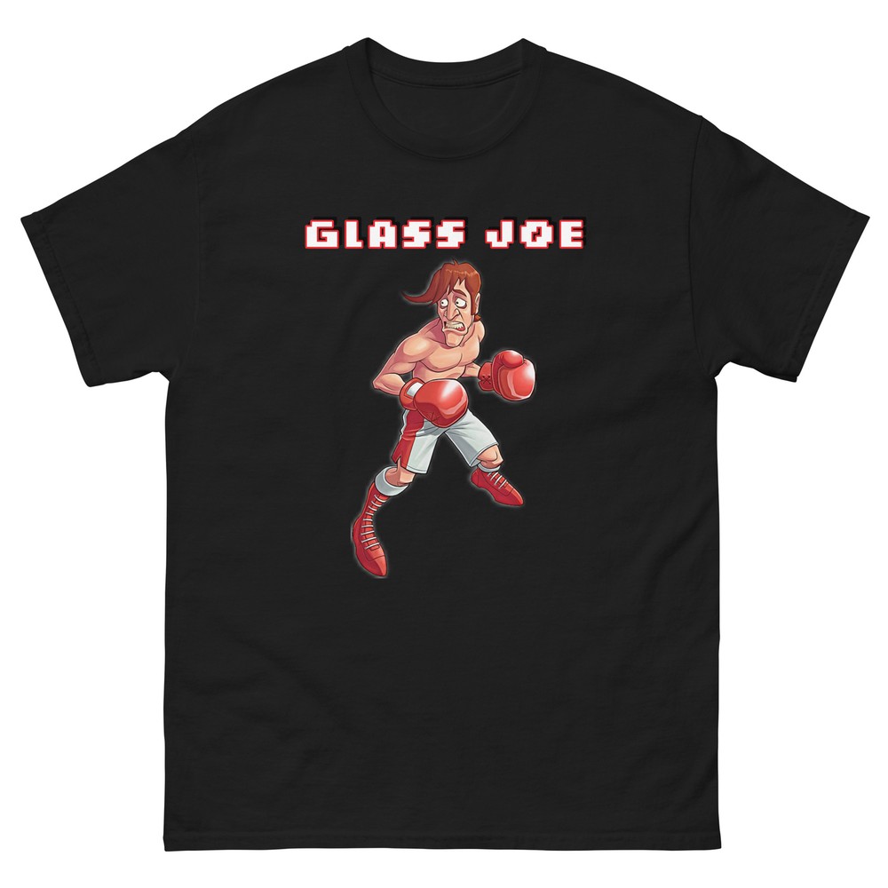 Custom Glass Joe Tee | Retro | Mike Tyson’s Punchout Character Glass Joe T-shirt