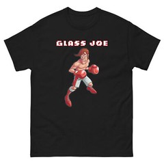 Custom Glass Joe Tee | Retro | Mike Tyson’s Punchout Character Glass Joe T-shirt