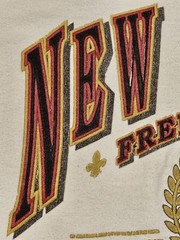 Vtg 90s New Orleans French Quarter T Shirt XL Hanes Beefy Birthplace of Jazz USA