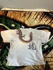 vintage thrashed hong kong t shirt Lai See Extra Large XL