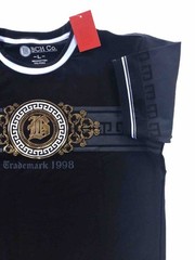 Men’s Bucheli T Shirt,Italian Style,Cotton,Slim Fit,Stretch L…..A26.A