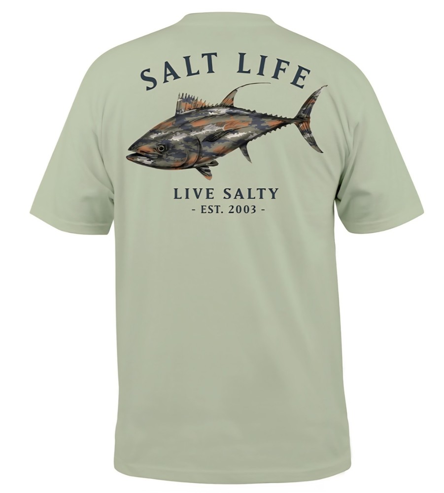 Salt Life Big & Tall, “Tuna Journey”, Men’s Graphic T-Shirt, Size LT
