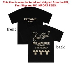Don Toliver Merch, Octane Sweet Home Milwaukee On June 19, 2026 reprint T-Shirt