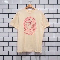 BILLIONAIRE BOYS CLUB BBC HELMET SKETCH SS TEE ECRU