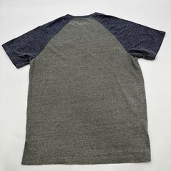 Levis Strauss Henley T-shirt Men M Gray Logo .#48134