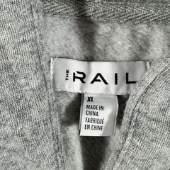 The RAIL Mens XL Gray Sweatshirt Long Sleeve Cowl Neck