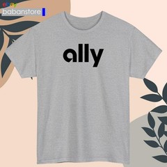 Ally Financial Logo Black/White/Grey/Navy/Red/Light Blue T-Shirt S-5XL