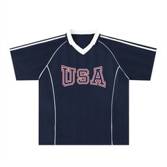 Custom USA Soccer Shirt, Personalized Name Number Sports Fan Tee