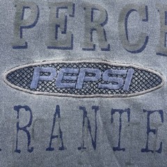 Vintage 90s Pepsi Tshirt Single Stitch 100 Percent Guaranteed Size XL Faded Wash