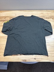 Carhartt K231 Peat Green Original Fit Graphic Logo Long Sleeve T-Shirt Size 2XL
