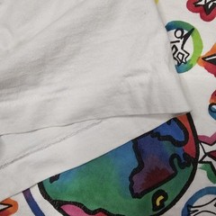 Vintage World View Tshirt XXL Peace Love Harmony Coexist 90s Single Stitch Retro
