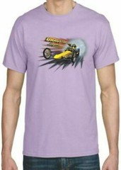 Adult DryBlend® T-Shirt – (YELLOW DRAGSTER LEGENDS – HOT ROD)