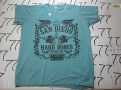 Small San Diego hard bones garage built restoration suna brand tiel T Shirt