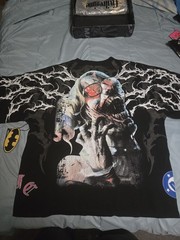 Civil Regime Batman Harley Quinn Graphic Logo Crew Neck Tee Black Men’s XXL