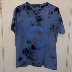 Wizarding World Of Harry Potter Adult Large Blue Black Tie-dye Ravenclaw Shirt