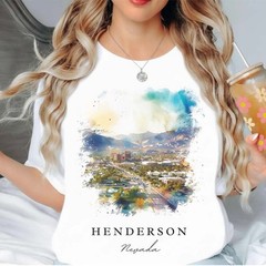 Henderson Nevada Unisex Shirt Travel Gift Nevada Trip Lover Souvenir Tee