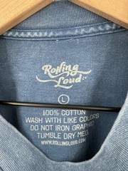 Rolling Loud 2025 Festival Lineup T-Shirt Size Large A$AP Rocky Playboi Carti
