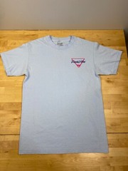 Fresh Vibes Venice T Shirt S Light Blue Sunset Beach Short Sleeve Casual #4264