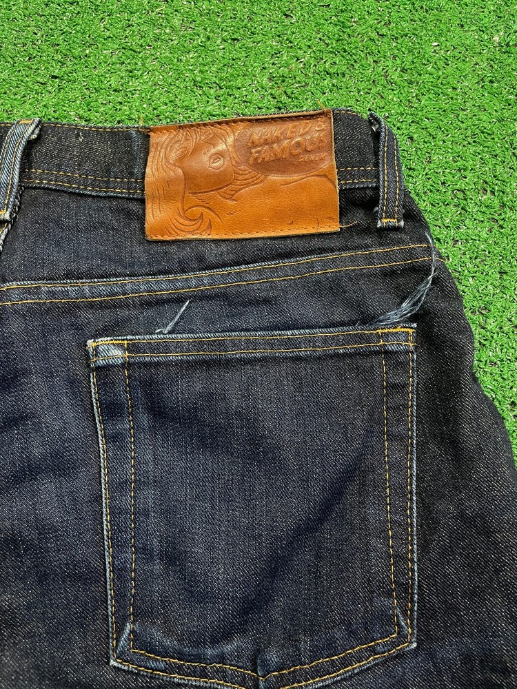 Naked & Famous Men’s Jeans – Weird Guy Left Hand Twill Raw Selvedge 34×31