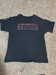 Vintage 2007 TOOL T Shirt 10,000 Days Tour Los Angeles Red Eyes Black XLarge