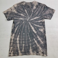 ACDC AC/DC Highway To Hell T Shirt Adult S Tie Dye Metal Rock Black Bleach Wash