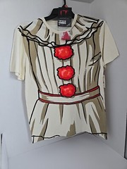 It 2 Pennywise Costume Tshirt With Balloon Size Medium Brand New With Tags