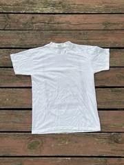 Vintage 90s Claude Monet The Artist’s Garden At Vetheuil Pierre Auguste Art Tee