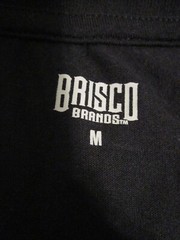 BRISCO Brands Wrecked Graffiti Tag Graphic T-Shirt Men’s Medium Black Shirt