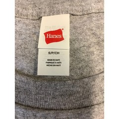 Hanes Essentials Men’s S 6-Pack Light Steel Cotton Short Sleeve T-Shirts G13-18