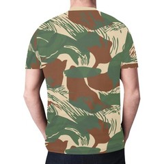 Rhodesian Brushstroke v2b Camouflage Sports Tee XS to 5XL