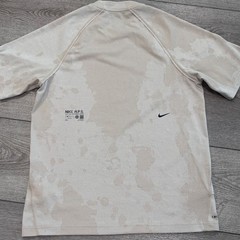 Nike Dri-FIT ADV Shirt Mens Small Tan Camo Training Top A.P.S. Running Athletic