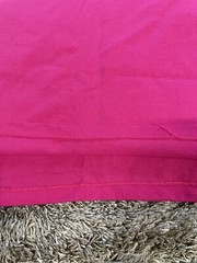 Vintage 90s Hanes Heavyweight 50/50 Blank T-Shirt Mens Large Single Stitch Pink