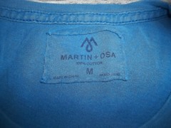 Martin + Osa Lot of 4 Mens Solid & Graphic T-Shirts Size Medium