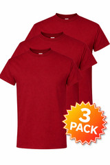 Pack of 3 Gildan G500 Mens Short Sleeve Heavy Cotton Size: XL Blank T-Shirts