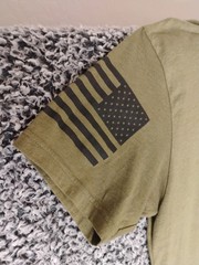 Space Force T Shirt Mens Large L Grunt Style Born To Kill Military Olive Green