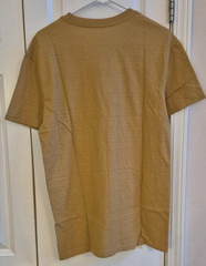 NWT Men’s Goodfellow & Co. Gold T-Shirt – Super Soft – Size M – Texture Design
