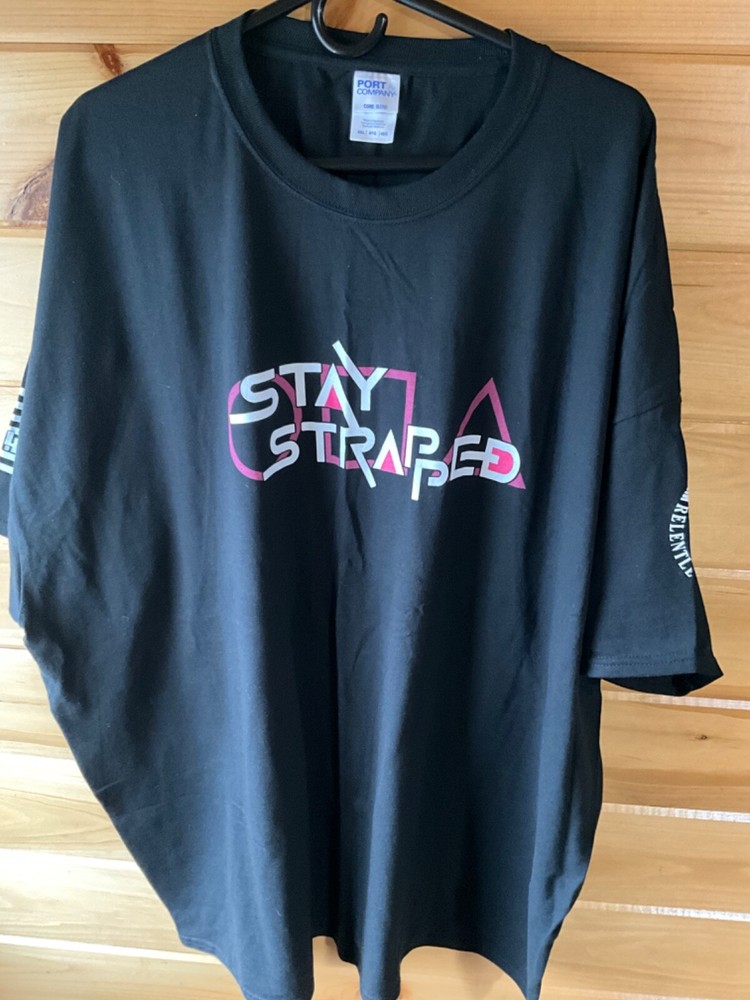 Relentless Defender T shirt 4xl Stay Strapped