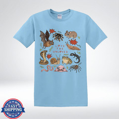 Love the Unloved Cute Creepy Critters Animal Lover Graphic T-Shirt