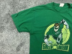 Green Lantern Shirt Mens XL Green DC Comics Originals Superhero Graphic Tee