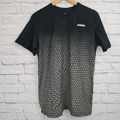 Jordan Men’s Large Black Graphic T-Shirt Geometric Pattern Jumpman Logo • Read