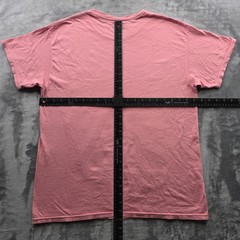 Gorillaz Graphic T-Shirt Medium Pink Mens Regular Fit Cotton Band Music Tee