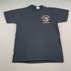 Vintage F-117A Stealth Fighter Shirt Mens Medium Black USAF Team Stealth Stedman