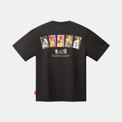 Super Mario Hanafuda T-Shirt Black Japan Size S M L XL XXL Nintendo TOKYO NEW