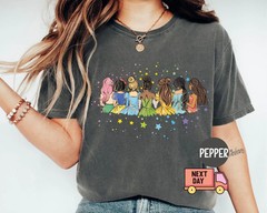 Storybook Princess Friends T-Shirt Magic Vacation Group Tee Matching Outfits