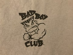 Vintage 90s Bad Boy Club Double Sided Cotton T Shirt Mens XL USA Made